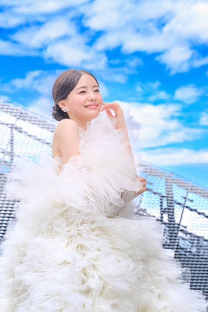 VALENTINA(ANTIQUE WHITE) ヴァレンティナ【ウェディングドレス レンタル】ミリアロンドン【結婚式】