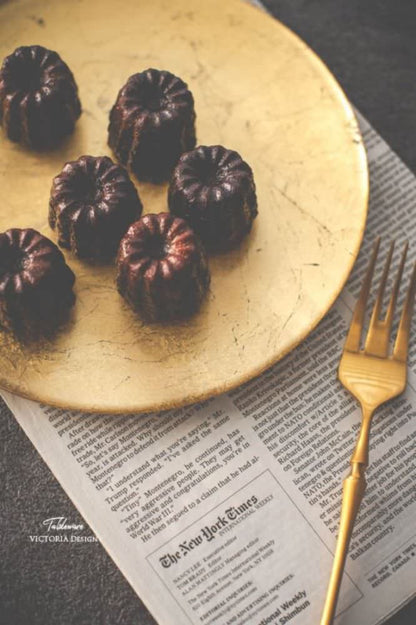 ターキーガラスプレート(ゴールド) 【結婚式 ギフト 引き出物 食器類】