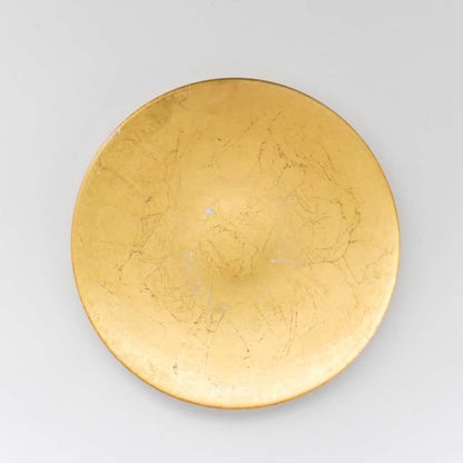 ターキーガラスプレート(ゴールド) 【結婚式 ギフト 引き出物 食器類】