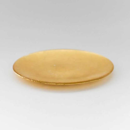 ターキーガラスプレート(ゴールド) 【結婚式 ギフト 引き出物 食器類】