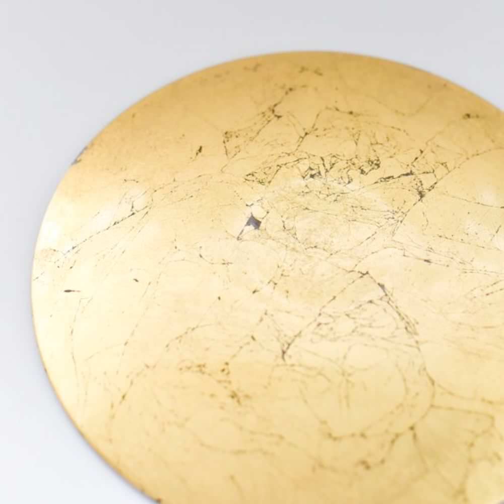 ターキーガラスプレート(ゴールド) 【結婚式 ギフト 引き出物 食器類】