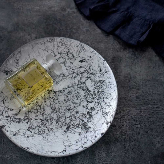 ターキーガラスプレート(シルバー) 【結婚式 ギフト 引き出物 食器類】