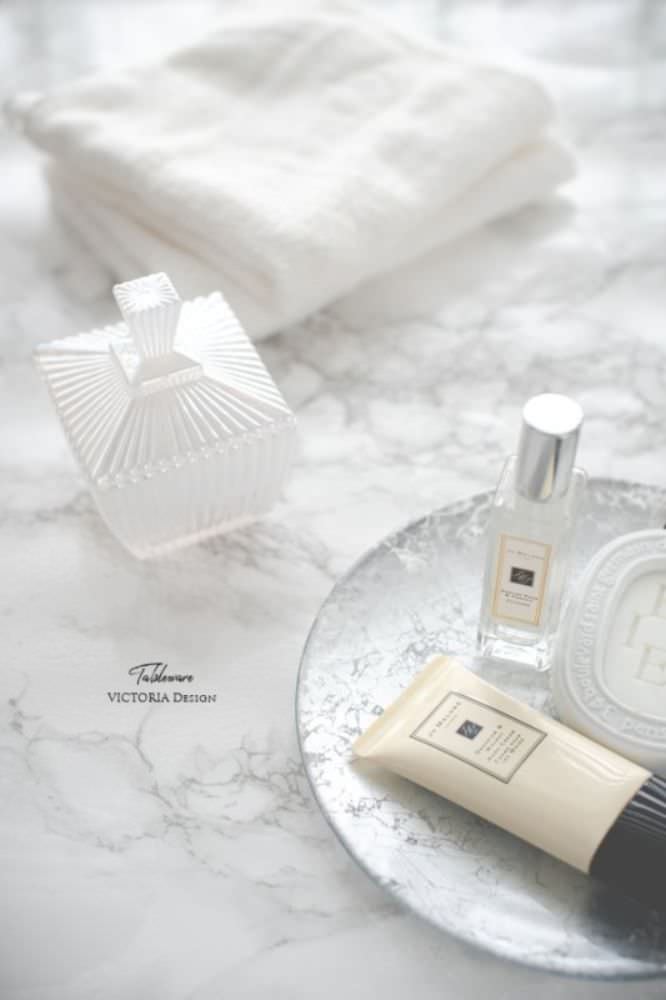 ターキーガラスプレート(シルバー) 【結婚式 ギフト 引き出物 食器類】