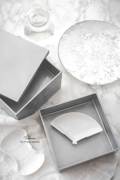 ターキーガラスプレート(シルバー) 【結婚式 ギフト 引き出物 食器類】