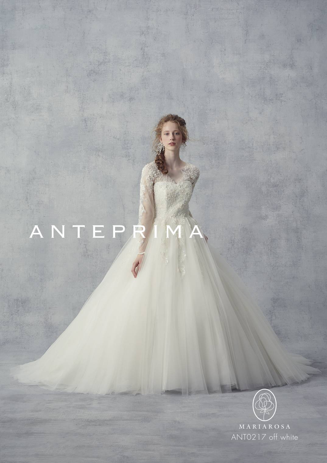 ANTEPRIMAロングスリーブ ANT0217 【ウェディングドレス レンタル】
