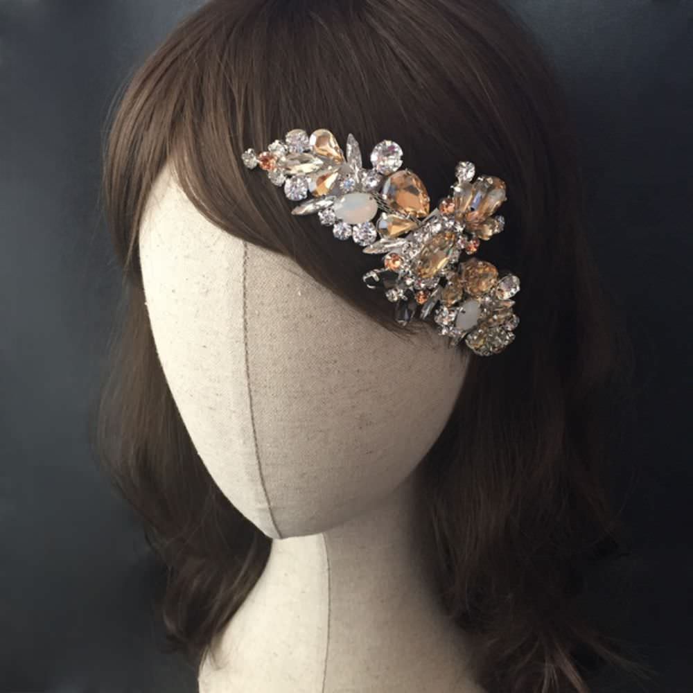 【ヘッドドレス】Bijoux ヘッドアクセサリー/ブライダルアクセサリー 【結婚式 ヘアアクセサリー】