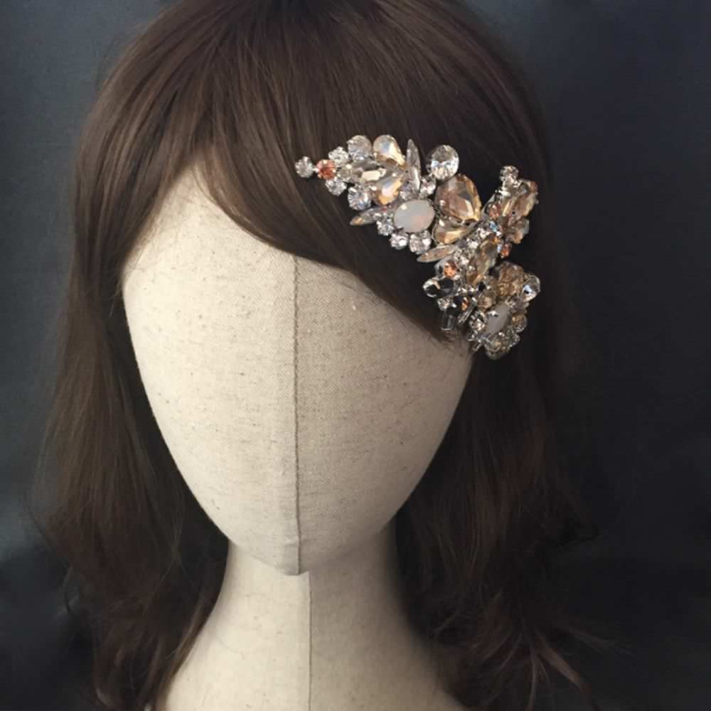 【ヘッドドレス】Bijoux ヘッドアクセサリー/ブライダルアクセサリー 【結婚式　ヘアアクセサリー】