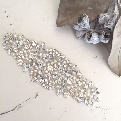 【ブレスレット】alignerビジューブレスレット/アームレット/アンクレット/ブライダルアクセサリー 【結婚式 ブレスレット】