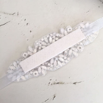 【ブレスレット】alignerビジューブレスレット/アームレット/アンクレット/ブライダルアクセサリー 【結婚式 ブレスレット】