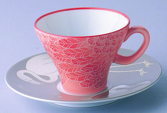 (フラミンゴ)コーヒーカップ&ソーサー 【結婚式 ギフト 引き出物 食器類】