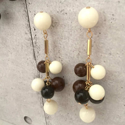 【ピアス・イヤリング】pompom カジュアルピアス/ブライダルアクセサリー 【結婚式 ピアス イヤリング】