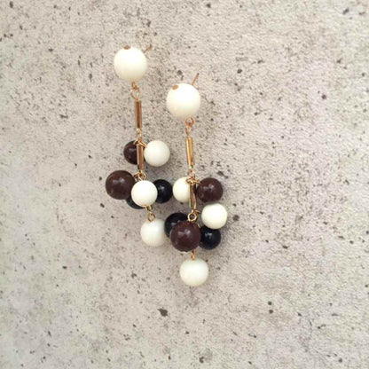 【ピアス・イヤリング】pompom カジュアルピアス/ブライダルアクセサリー 【結婚式 ピアス イヤリング】