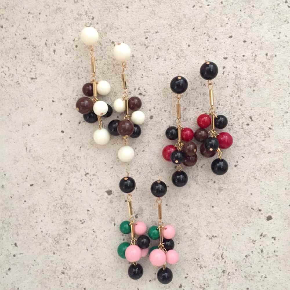 【ピアス・イヤリング】pompom カジュアルピアス/ブライダルアクセサリー 【結婚式 ピアス イヤリング】