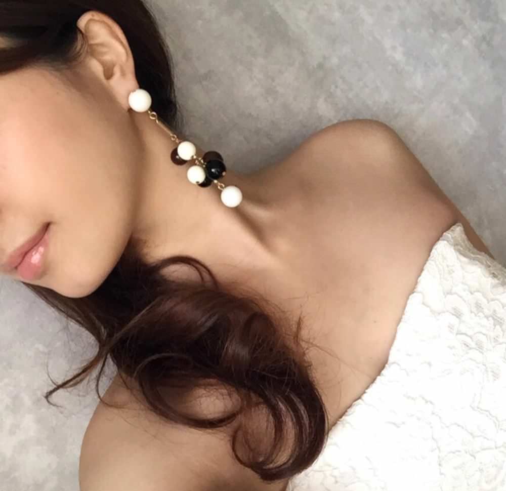 【ピアス・イヤリング】pompom カジュアルピアス/ブライダルアクセサリー 【結婚式 ピアス イヤリング】