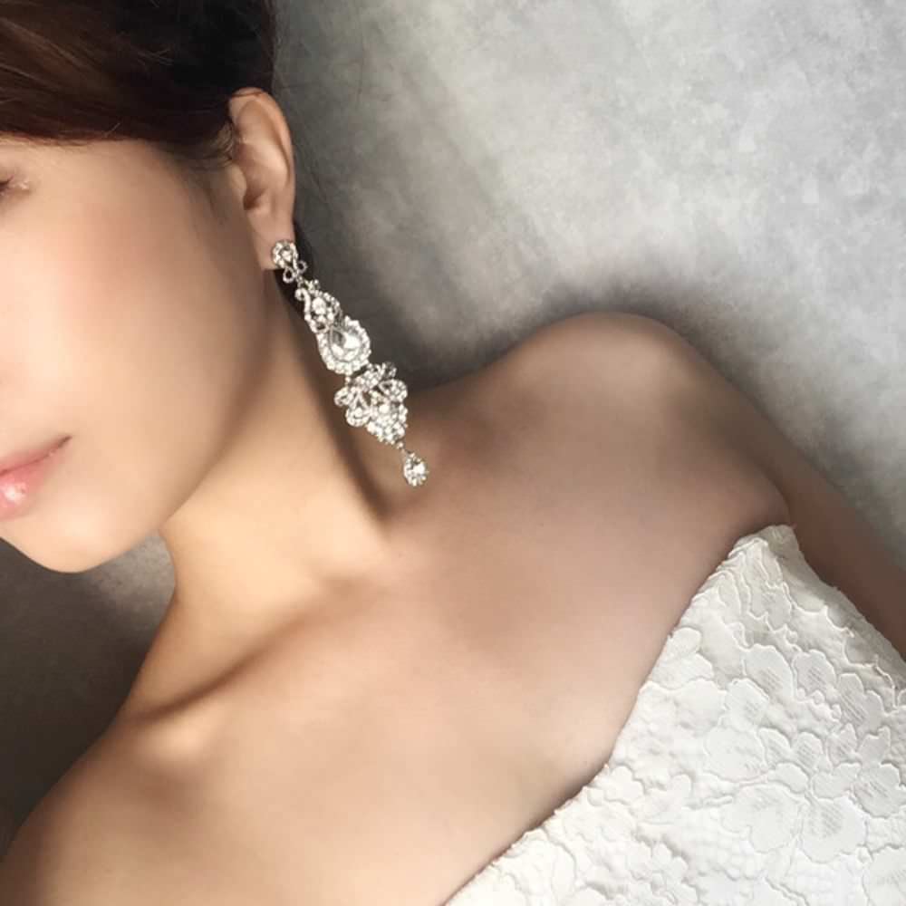 【ピアス・イヤリング】aristo ブライダルカラーピアス 【結婚式 ピアス イヤリング】