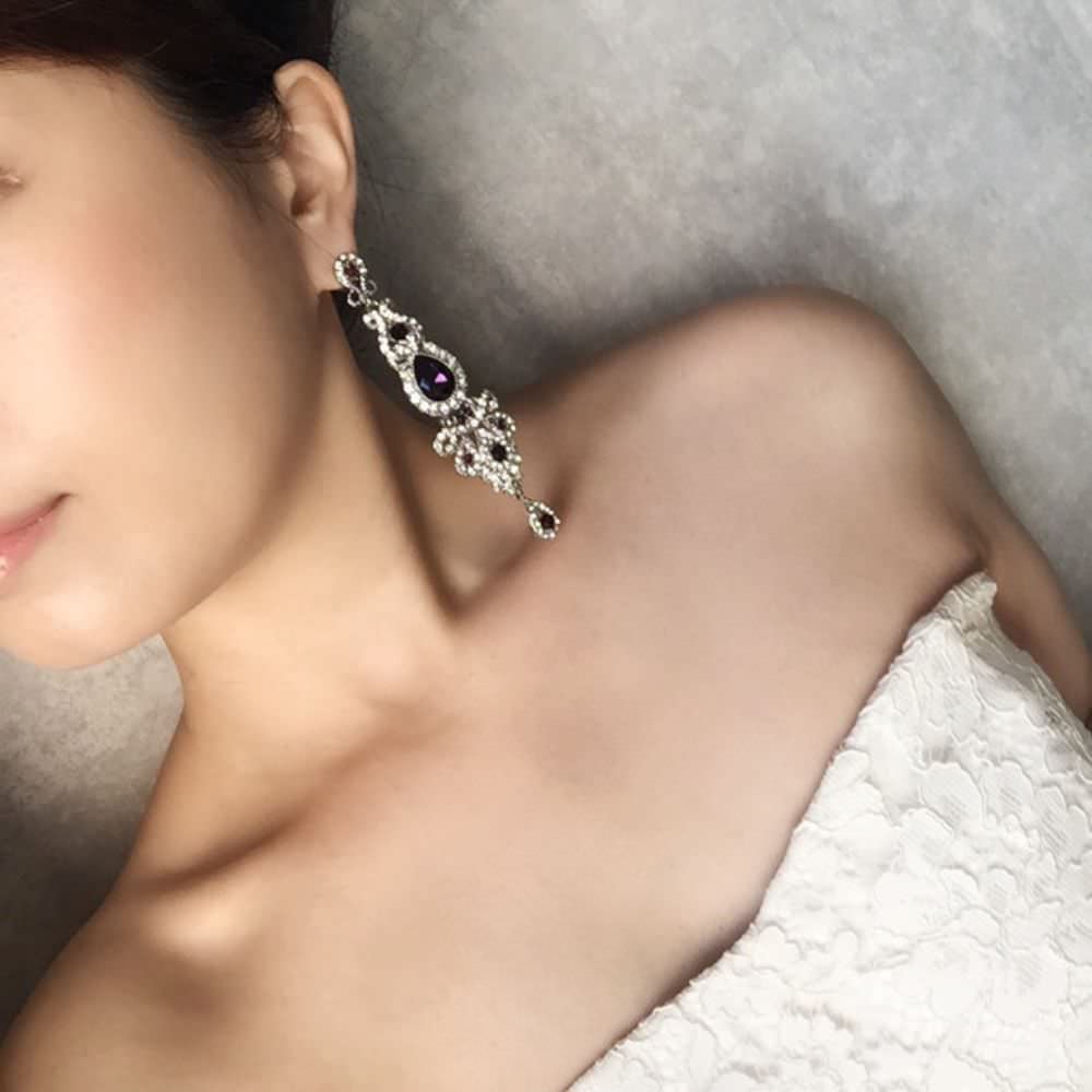 【ピアス・イヤリング】aristo ブライダルカラーピアス 【結婚式 ピアス イヤリング】