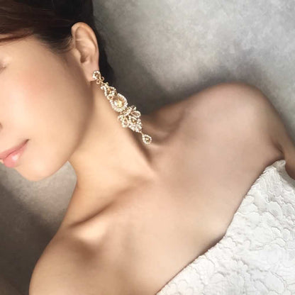 【ピアス・イヤリング】aristo ブライダルカラーピアス 【結婚式 ピアス イヤリング】