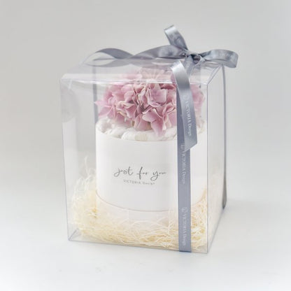 ダイパーケーキ&おくるみセット(ピンク) 【結婚式 ギフト 内祝い 結婚祝い 出産祝い】