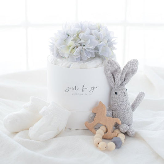 ダイパーケーキ&おもちゃセット(ブルー) 【結婚式 ギフト 内祝い 結婚祝い 出産祝い】