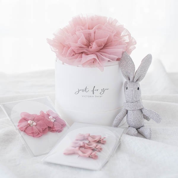 ダイパーケーキ&スカート&ヘアアクセセット(ピンク) 【結婚式 ギフト 内祝い 結婚祝い 出産祝い】