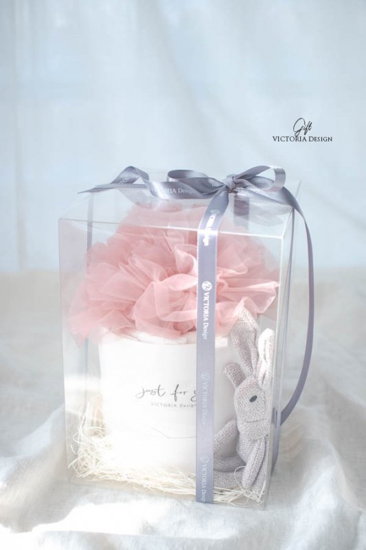 ダイパーケーキ&スカート&ヘアアクセセット(ピンク) 【結婚式 ギフト 内祝い 結婚祝い 出産祝い】