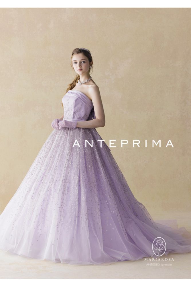 ANTEPRIMAラベンダーピンク ANT0080 【結婚式 カラードレス レンタル】