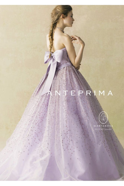 ANTEPRIMAラベンダーピンク ANT0080 【結婚式 カラードレス レンタル】