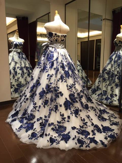 ISAMU MORITAブルー IC-23 【結婚式 カラードレス レンタル】