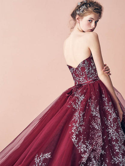 ANTEPRIMAボルドー ANT0236 【結婚式 カラードレス レンタル】