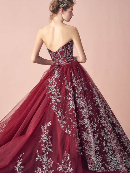 ANTEPRIMAボルドー ANT0236 【結婚式 カラードレス レンタル】