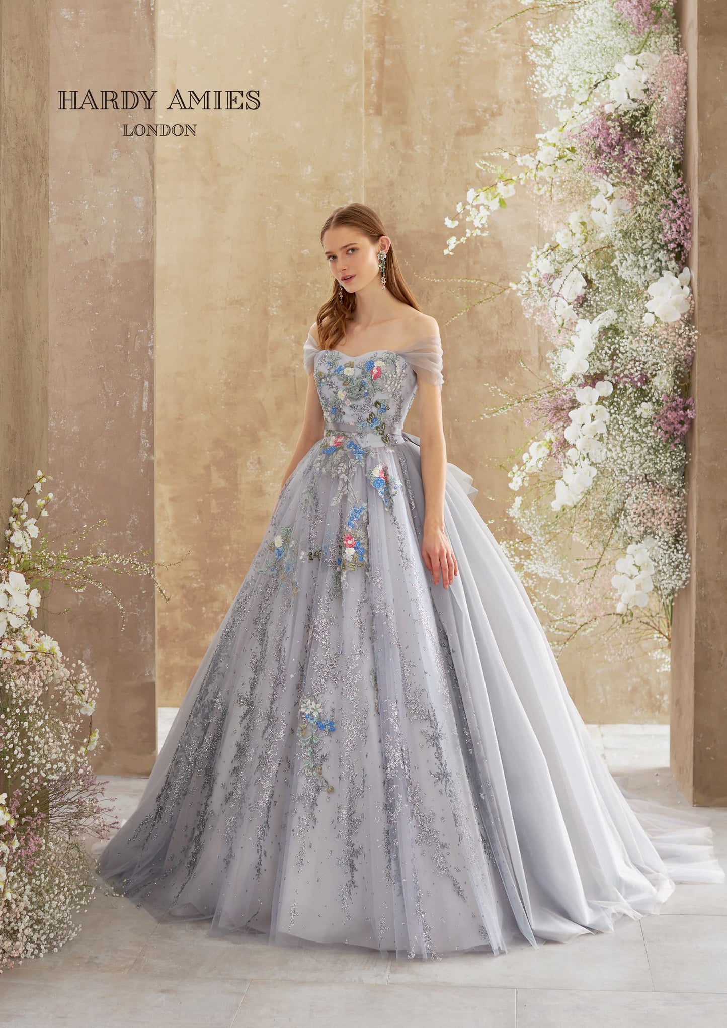 HARDY AMIESラベンダー HAD-03161 【結婚式 カラードレス レンタル】