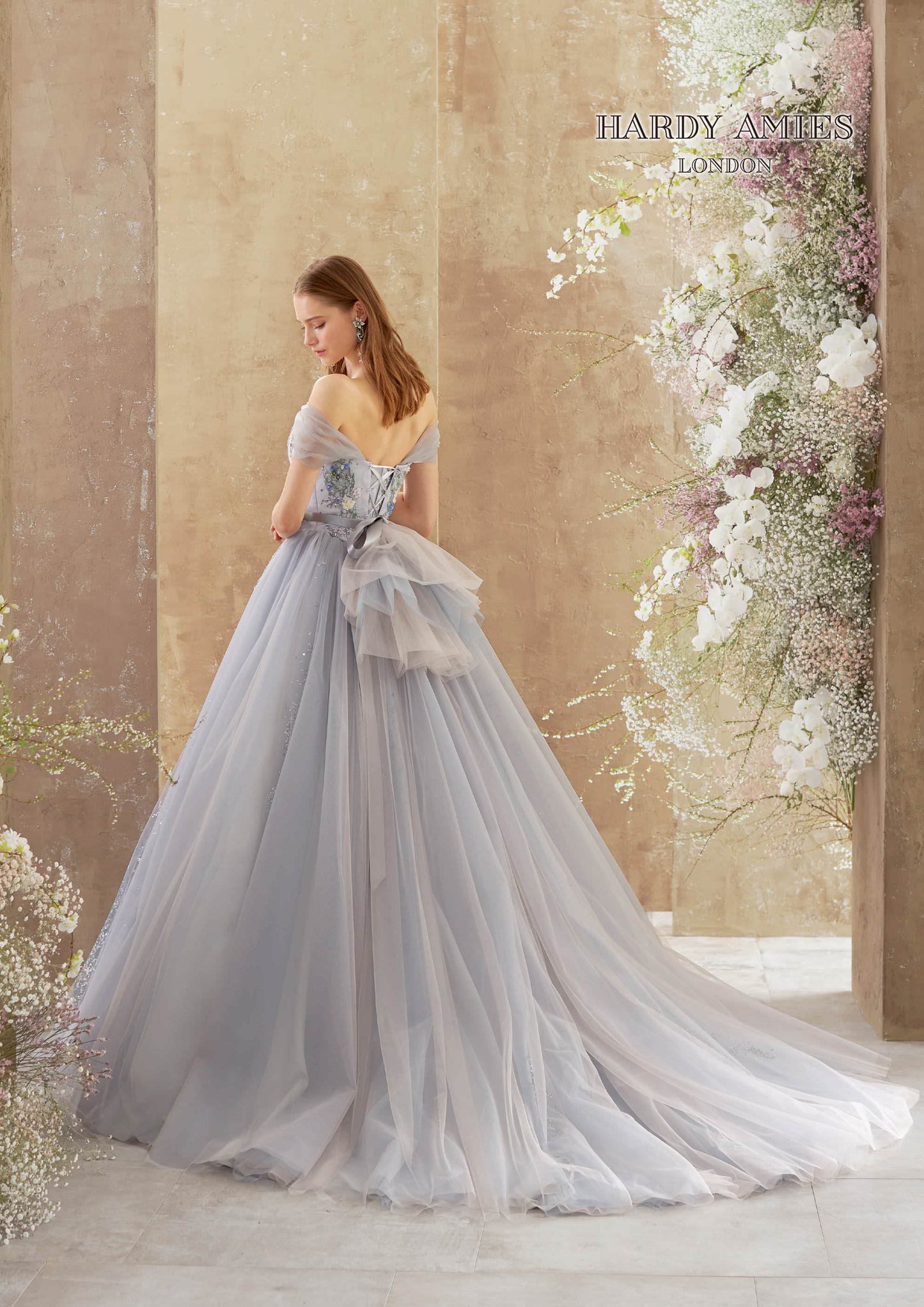 HARDY AMIESラベンダー HAD-03161 【結婚式 カラードレス レンタル】