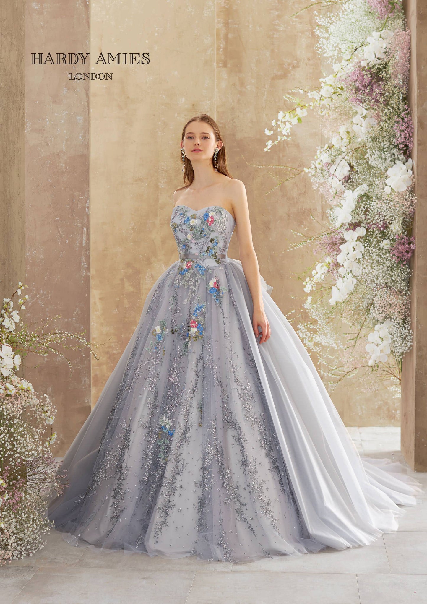 HARDY AMIESラベンダー HAD-03161 【結婚式 カラードレス レンタル】