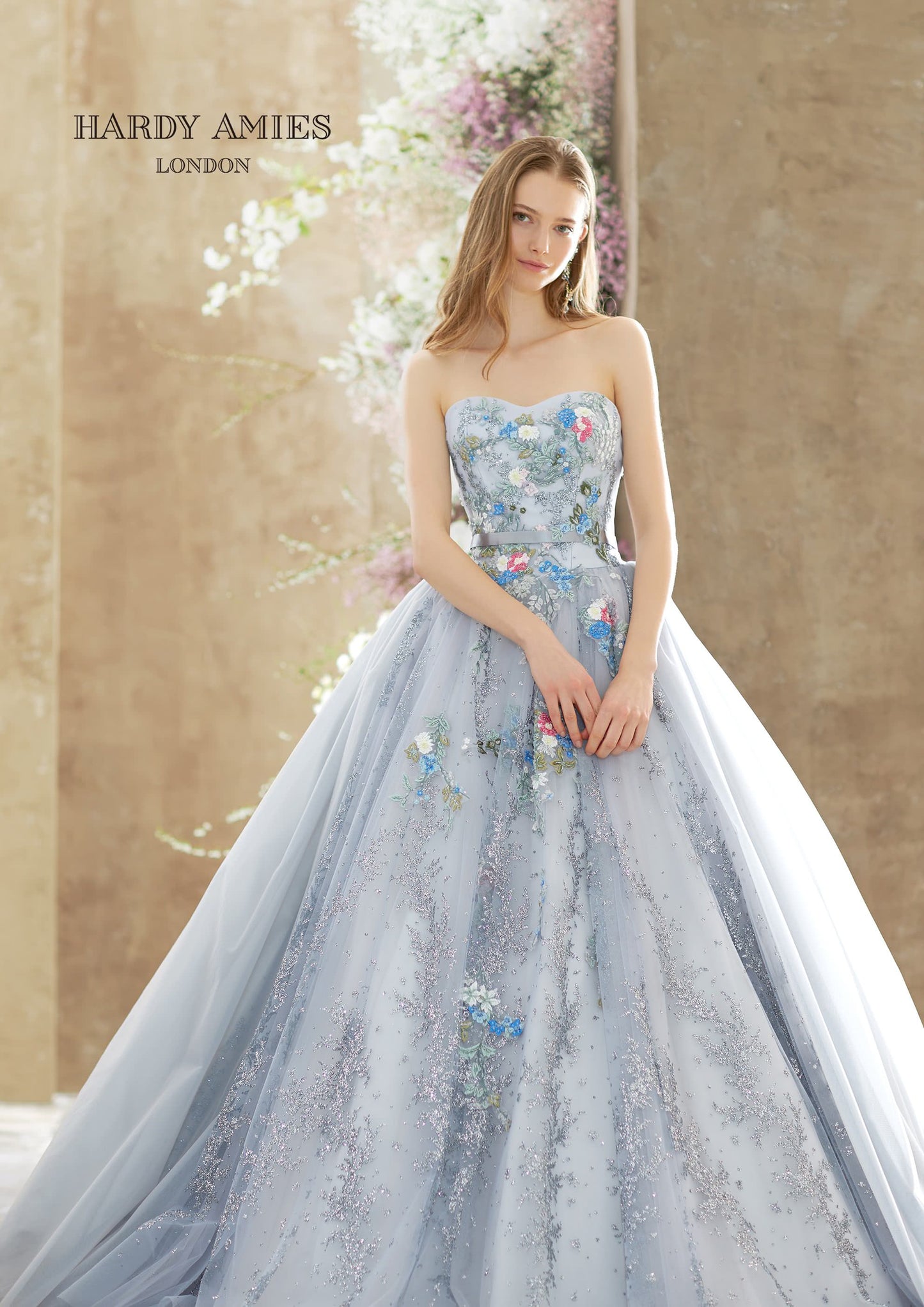 HARDY AMIESラベンダー HAD-03161 【結婚式 カラードレス レンタル】