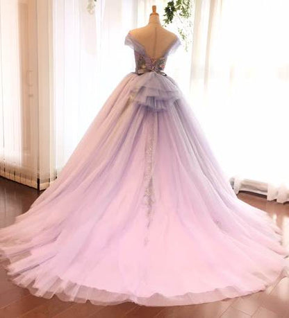 HARDY AMIESラベンダー HAD-03161 【結婚式 カラードレス レンタル】