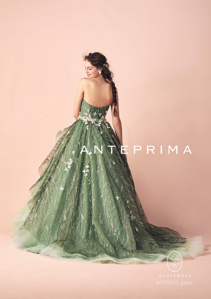 ANTEPRIMA抹茶グリーン ANT0205 【結婚式 カラードレス レンタル】