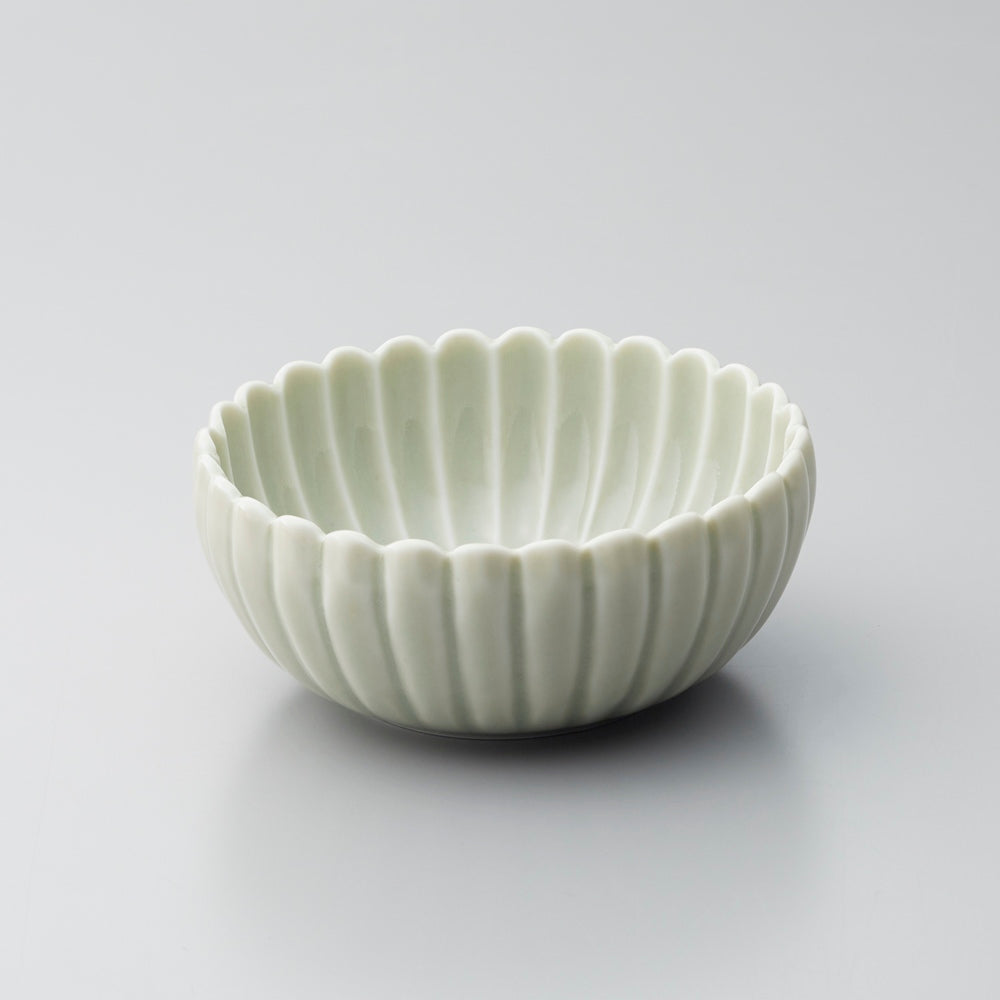 灰釉 緑 菊向小付 【結婚式 ギフト 引き出物 食器類】