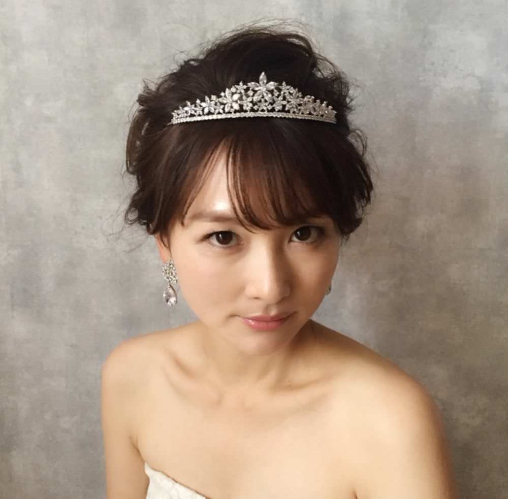 【ピアス・イヤリング】sage ジルコニアピアス/ブライダルアクセサリー 【結婚式 ピアス イヤリング】