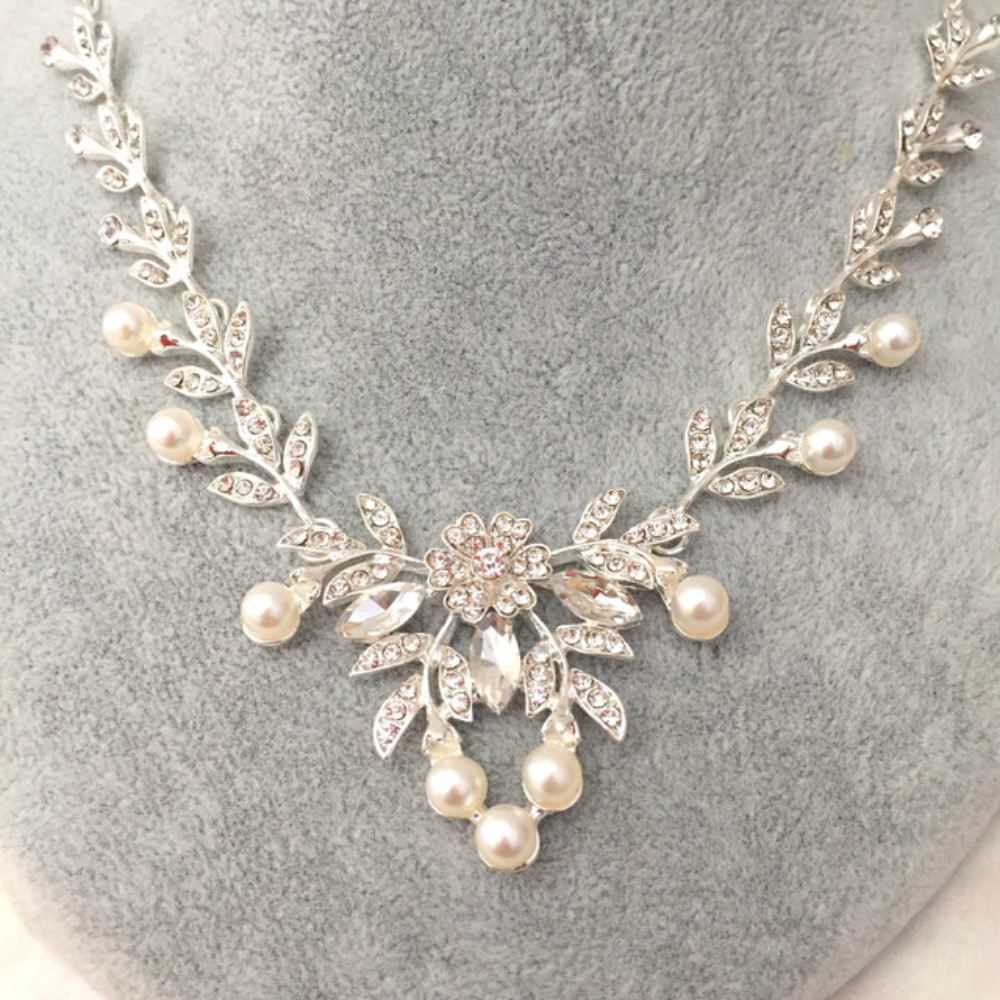 【ネックレス】perle パールブライダルネックレス 【結婚式 ネックレス】