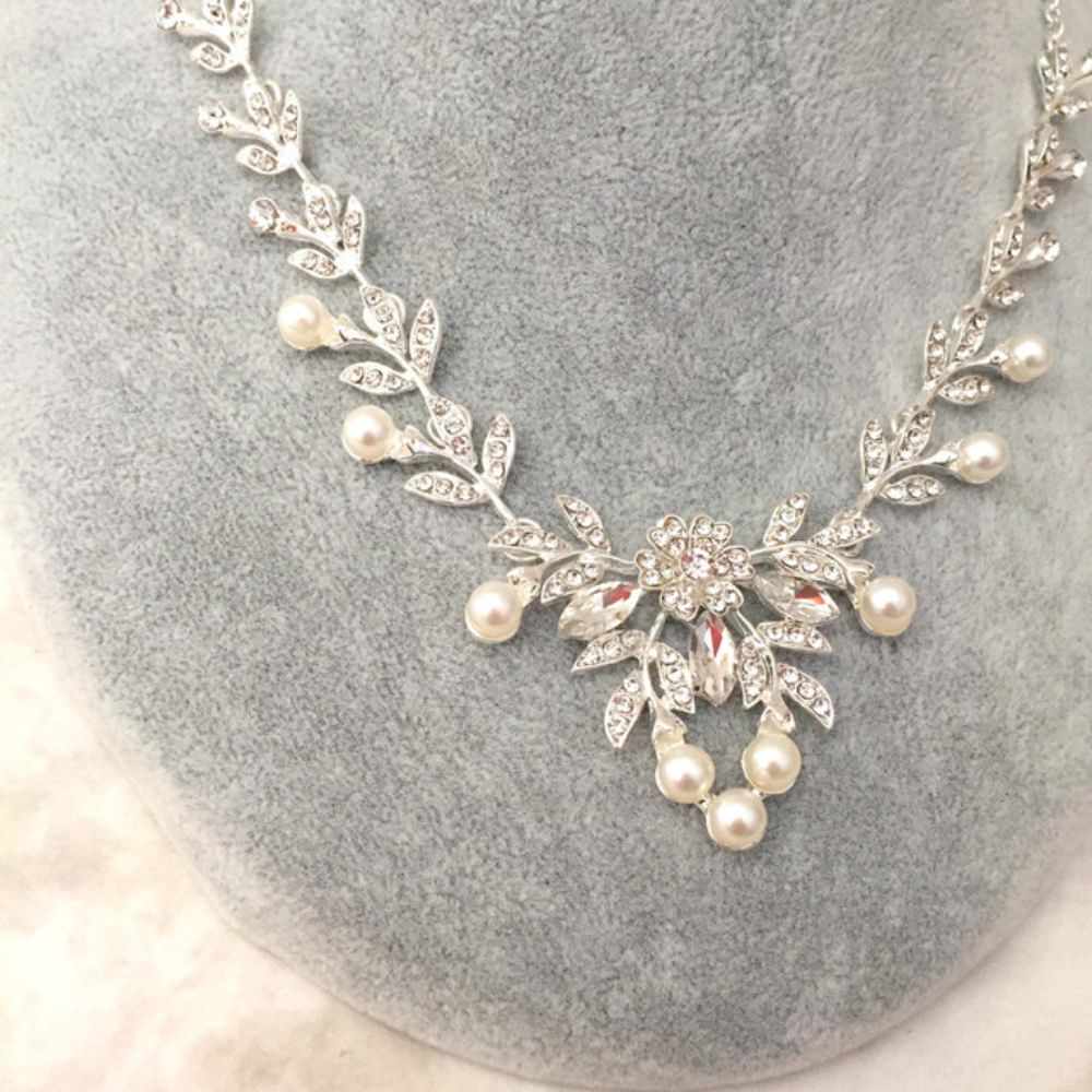 【ネックレス】perle パールブライダルネックレス 【結婚式 ネックレス】