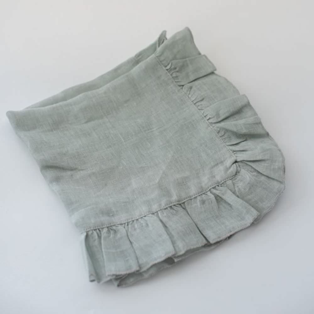 【フリルナプキン】ボルゴデルトヴァーリ(ice・アイスグリーン)/イタリアブランド 【結婚式 ギフト 引き出物 キッチン用品】