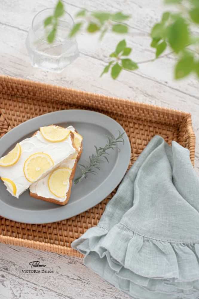 【フリルナプキン】ボルゴデルトヴァーリ(ice・アイスグリーン)/イタリアブランド 【結婚式 ギフト 引き出物 キッチン用品】