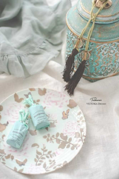 【フリルナプキン】ボルゴデルトヴァーリ(ice・アイスグリーン)/イタリアブランド 【結婚式 ギフト 引き出物 キッチン用品】