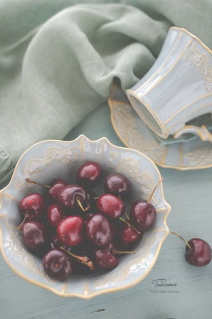 【フリルナプキン】ボルゴデルトヴァーリ(sage・グリーン)/イタリアブランド 【結婚式 ギフト 引き出物 キッチン用品】