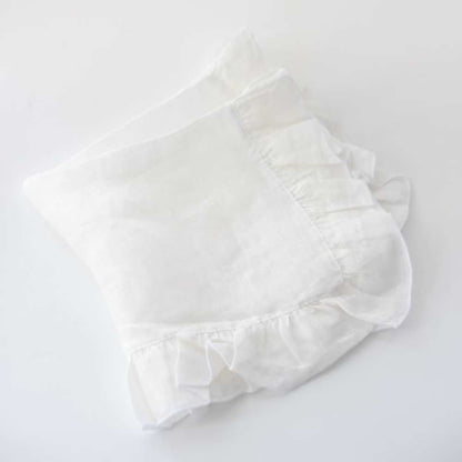 【フリルナプキン】ボルゴデルトヴァーリ(ivory・ホワイト)/イタリアブランド 【結婚式 ギフト 引き出物 キッチン用品】