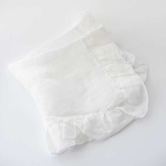 【フリルナプキン】ボルゴデルトヴァーリ(ivory・ホワイト)/イタリアブランド 【結婚式 ギフト 引き出物 キッチン用品】