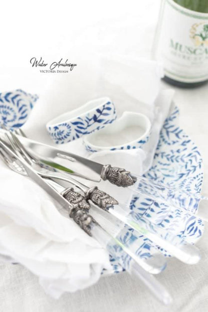 【フリルナプキン】ボルゴデルトヴァーリ(ivory・ホワイト)/イタリアブランド 【結婚式 ギフト 引き出物 キッチン用品】