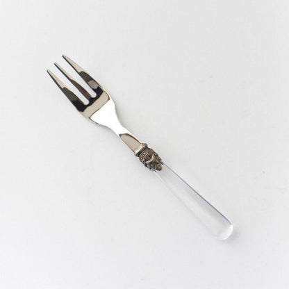 エメカトラリー(クリア・ミニフォーク) / イタリア製 カトラリー 上質 【結婚式 ギフト 引き出物 食器類】