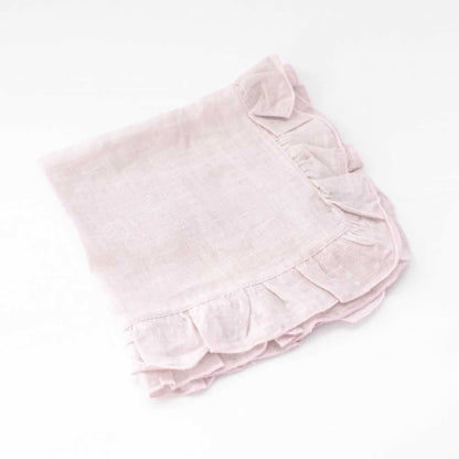 【フリルナプキン】ボルゴデルトヴァーリ(tulle・ベビーピンク)/イタリアブランド 【結婚式 ギフト 引き出物 キッチン用品】