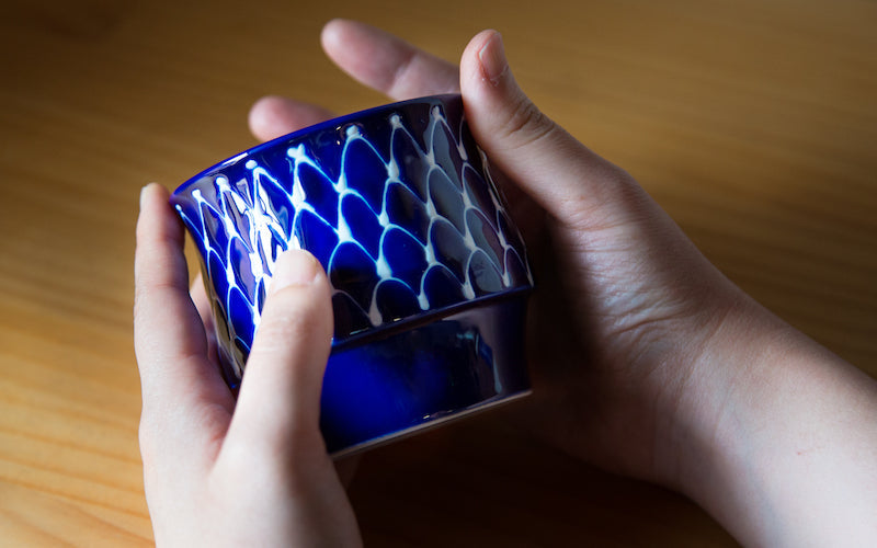 瑠璃 スタックカップ 雨垂れ 【結婚式 ギフト 引き出物 食器類】